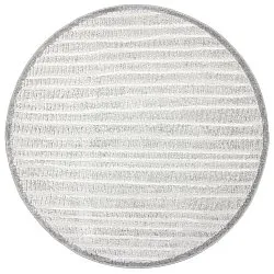 Tappeti rotondi - Indoor/Outdoor Kendall (cream/grigio)