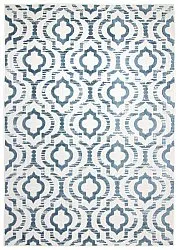 Shaggy Indoor-Outdoor - Trenton (bianco/blu)