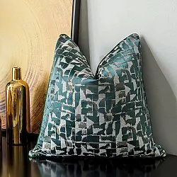 Federa - Square Luxury 45 x 45 cm (verde/multi)