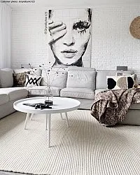 Tappeto In Lana - Coastal (creme)