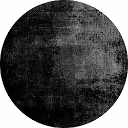 Tappeto rotondo - Lynton (nero)