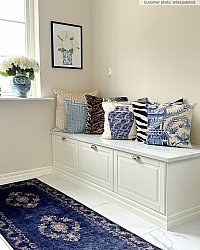 Tappeto Wilton - Taknis (blu)