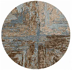 Tappeto rotondo - Tizzano (blu/multi)