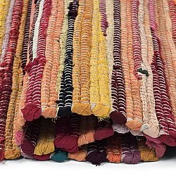Tappeto Di Stracci - Happy (rosa/multiplo)