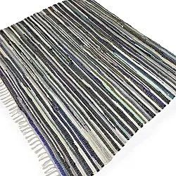 Tappeto Di Stracci - Home (blu/multiplo)