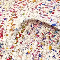 Tappeti rotondi - San Francisco (bianco/multi)