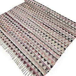 Tappeto Di Stracci - Lindby (rosa/multiplo)