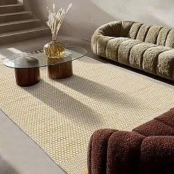 Tappeto Di Stracci - Vinga (giallo senape)
