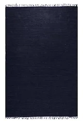 Tappeto Di Stracci - Silje (blu scuro)