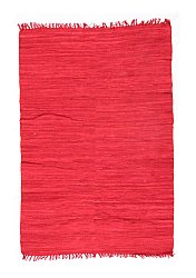 Tappeto Di Stracci - Silje (rosso)