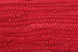 Tappeto Di Stracci - Silje (rosso)