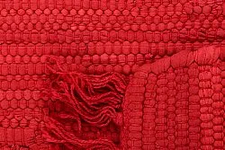 Tappeto Di Stracci - Silje (rosso)