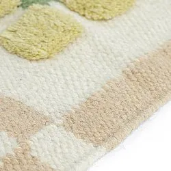 Tappeto In Lana - Lausanne Flatweave Tufted Premium (bianco/beige)