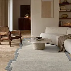 Tappeto In Lana - Agra Hand Tufted Wool Premium (grigio)