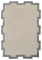 Tappeto In Lana - Agra Hand Tufted Wool Premium (grigio)