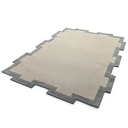 Tappeto In Lana - Agra Hand Tufted Wool Premium (grigio)