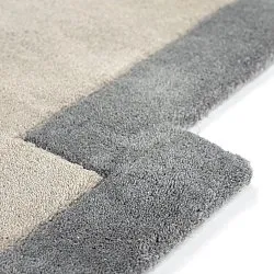 Tappeto In Lana - Agra Hand Tufted Wool Premium (grigio)