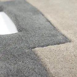 Tappeto In Lana - Agra Hand Tufted Wool Premium (grigio)
