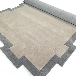 Tappeto In Lana - Agra Hand Tufted Wool Premium (grigio)