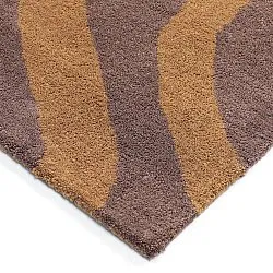 Tappeto In Lana - Aiz Hand Tufted Wool Premium (marrone)