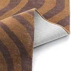 Tappeto In Lana - Aiz Hand Tufted Wool Premium (marrone)