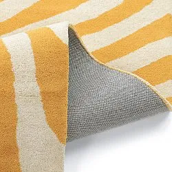 Tappeto In Lana - Aiz Hand Tufted Wool Premium (giallo)