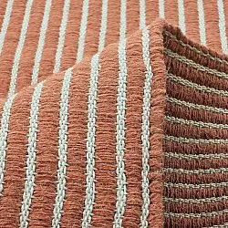 Tappeto In Lana - Arbil (terracotta/bianco)
