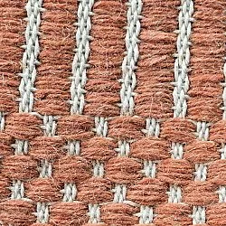 Tappeto In Lana - Arbil (terracotta/bianco)