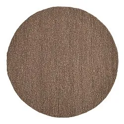 Tappeto rotondo - Avafors Wool Bubble (marrone/beige)