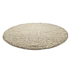 Tappeto rotondo - Avafors Wool Bubble (grigio/beige)