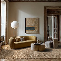 Tappeto In Lana - Avafors Wool Bubble (marrone chiaro/bianco)