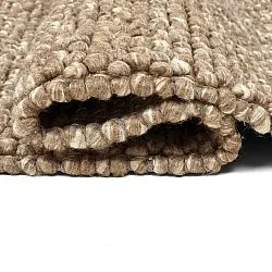 Tappeto In Lana - Avafors Wool Bubble (marrone chiaro/bianco)