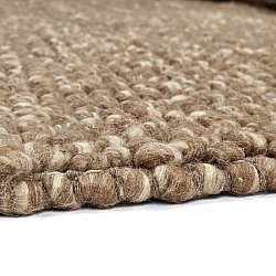 Tappeto In Lana - Avafors Wool Bubble (marrone chiaro/bianco)