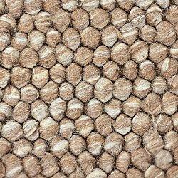 Tappeto In Lana - Avafors Wool Bubble (marrone chiaro/bianco)