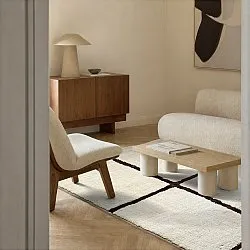 Tappeto A Pelo Lungo - Bitola (beige)
