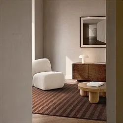 Tappeto In Lana - Brenta Handloom Wool Premium (marrone)
