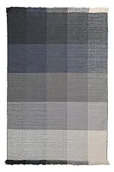 Tappeto In Lana - Chaves (blu/grigio/bianco)