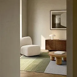 Tappeto In Lana - Chaves (verde/beige)