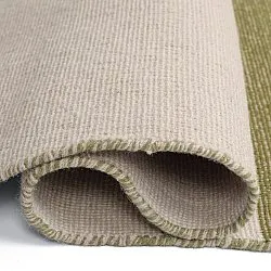Tappeto In Lana - Chaves (verde/beige)