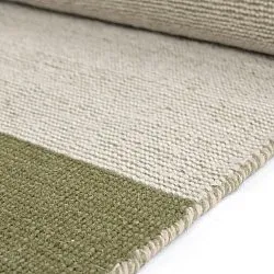 Tappeto In Lana - Chaves (verde/beige)