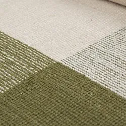 Tappeto In Lana - Chaves (verde/beige)