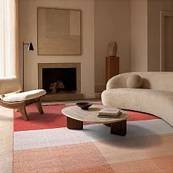 Tappeto In Lana - Chaves (rosso/arancione)