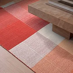 Tappeto In Lana - Chaves (rosso/arancione)