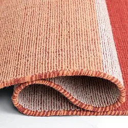 Tappeto In Lana - Chaves (rosso/arancione)