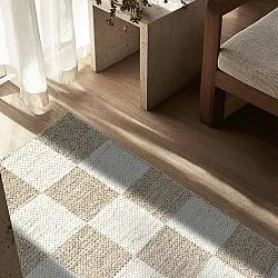 Tappeto In Lana - Dundee (beige/bianco)