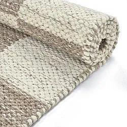Tappeto In Lana - Dundee (beige/bianco)