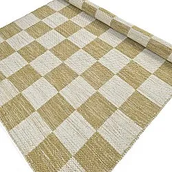 Tappeto In Lana - Dundee (giallo/bianco)