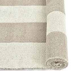 Tappeto In Lana - Garine (bianco sporco/beige)