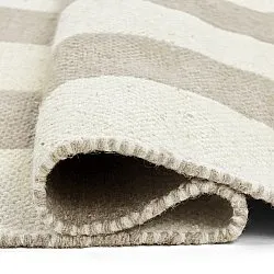 Tappeto In Lana - Garine (bianco sporco/beige)