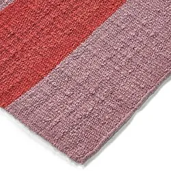 Tappeto In Lana - Garine (rosa/rosso)